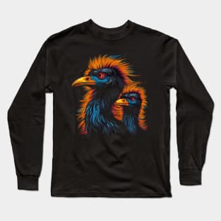 Emu Fathers Day Long Sleeve T-Shirt